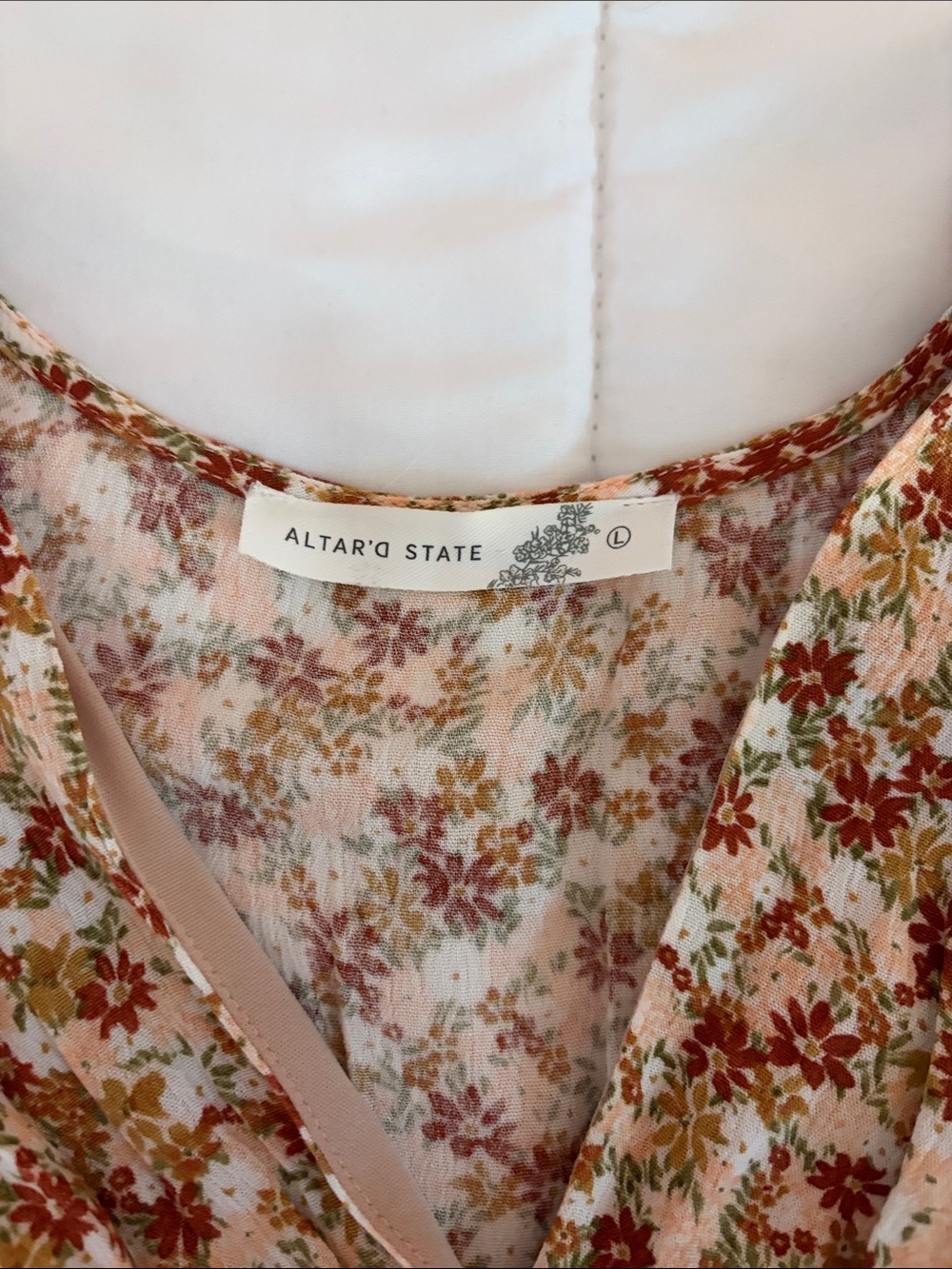 Women’s/teen’s fall floral Altard State mini dress (size L) - Picture 2 of 5